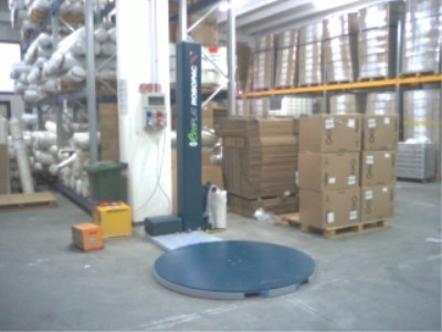 Ecoplat filati.jpg Avvolgipallet serie FRD industria filati Marcianise (CE)